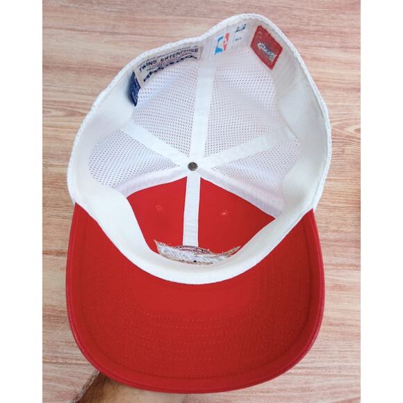 Twins Enterprise Adult Cap Hat Cleveland Cavaliers Red Vintage NBA Size M - Picture 8 of 8